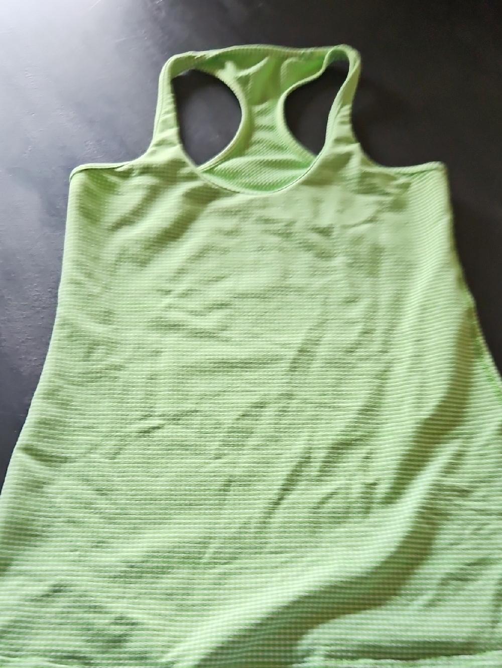 Light Green Racerback Tank Top - Lululemon Women’s Active Top Size 8